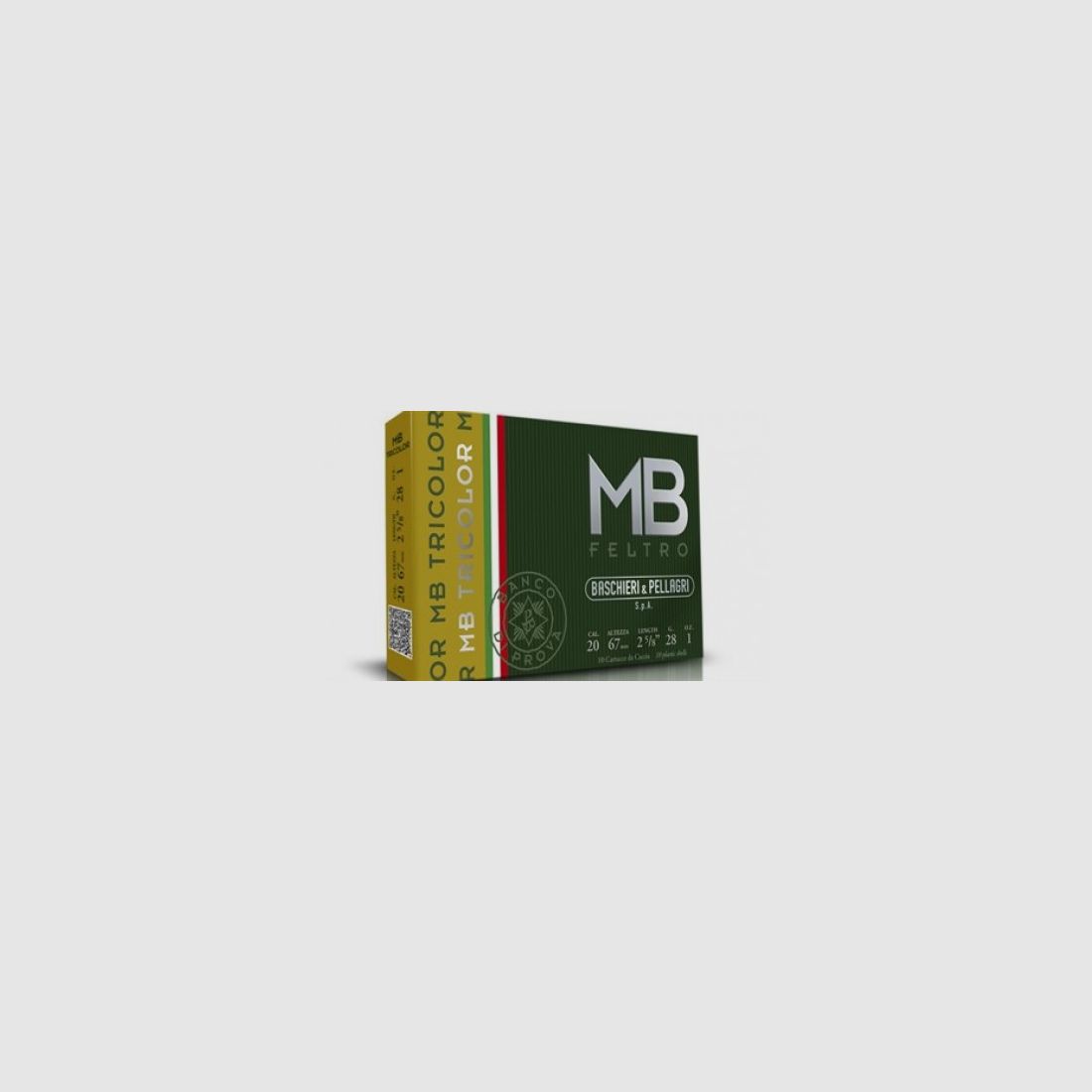 BASCHIERI & P. MB TRICOLOR cal.20 pb.5
