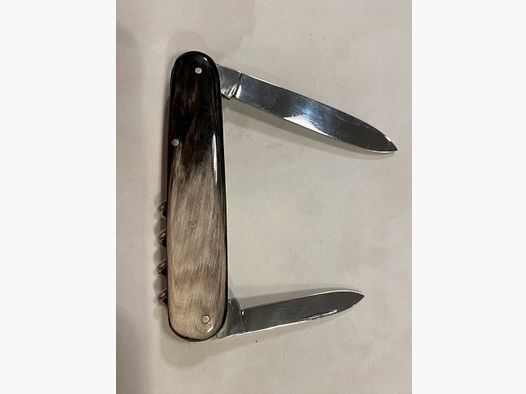 Swiss pocket knife / folding knife – C. BIRMANN Basel – "Hahn & Henne / Hen & Rooster