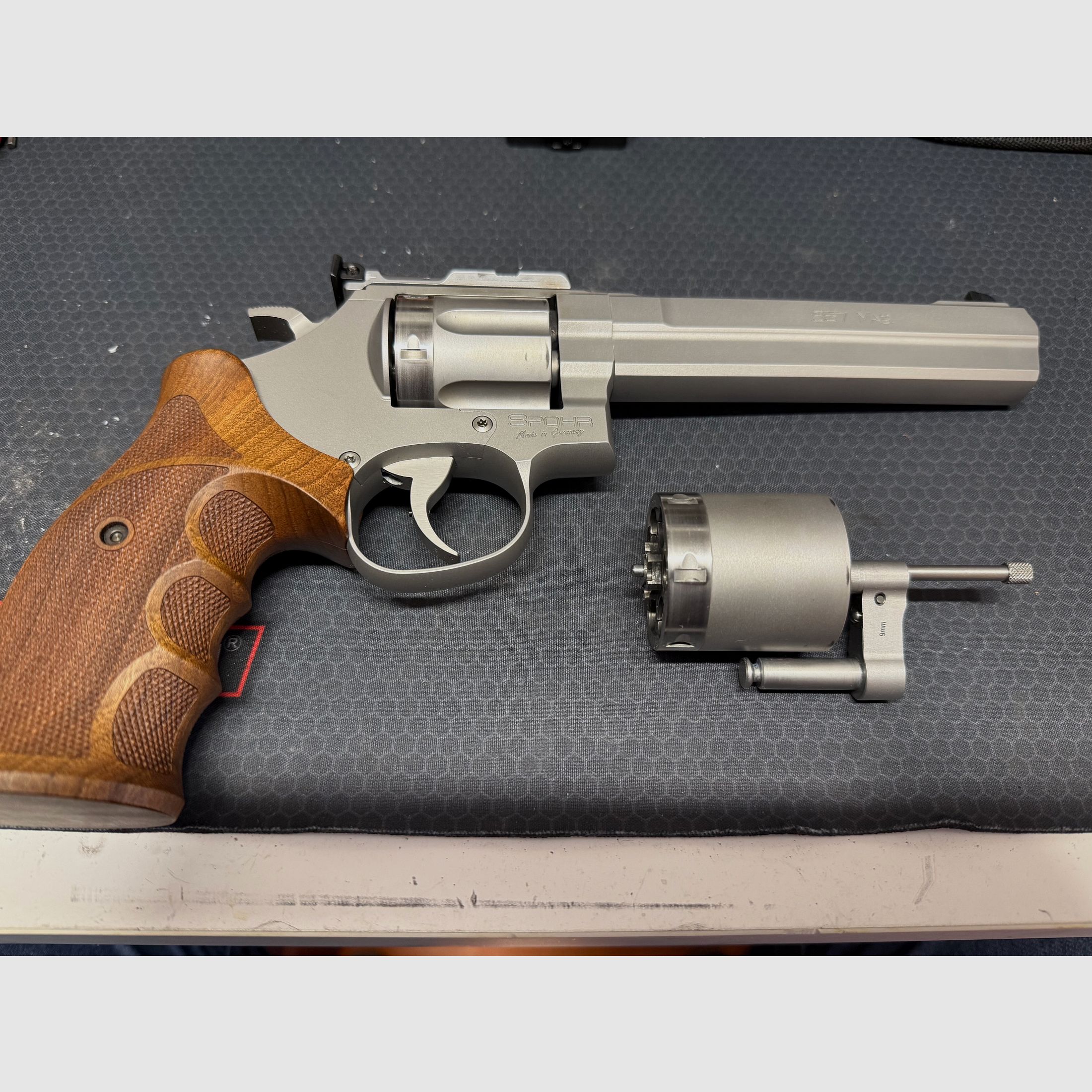 Spohr Revolver 6“ 562 mit Wechselsystem 9mm