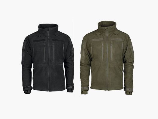 KälteschutzjackeFLEECE PLUS Schwarz