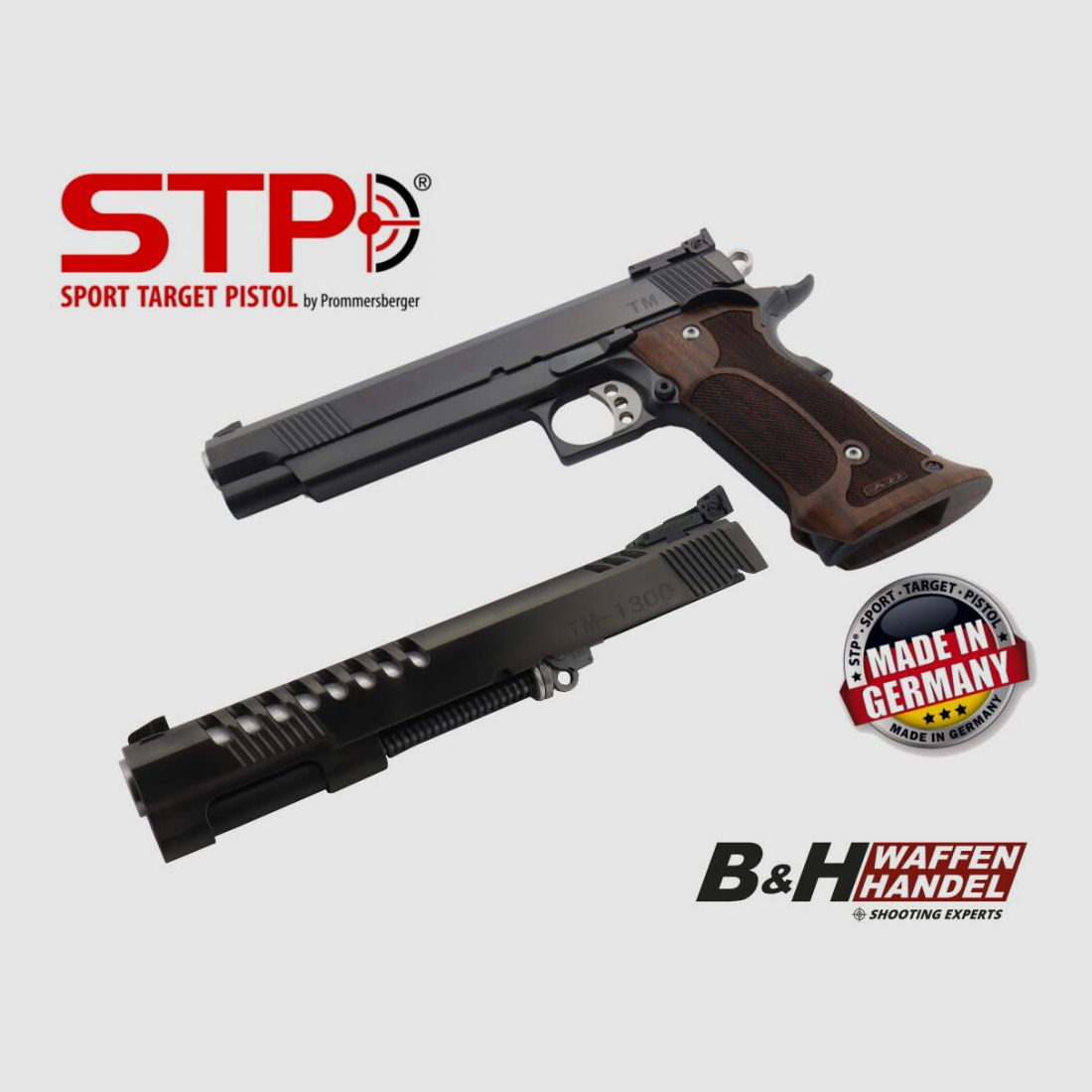 STP TM 6.0 Target Master & Wechselsystem TM Skeleton BOMAR Visierung