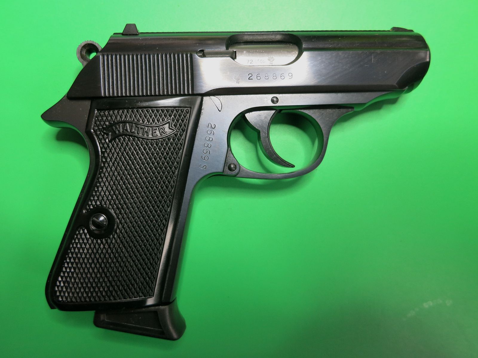 Halbautomatische Pistole, Walther PPK/S, Kal. 7,65 mm Browning, wie neu       #76