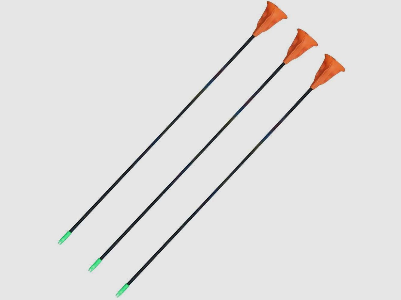 Fiberglaspfeile TJUBO 24" 3 Stück