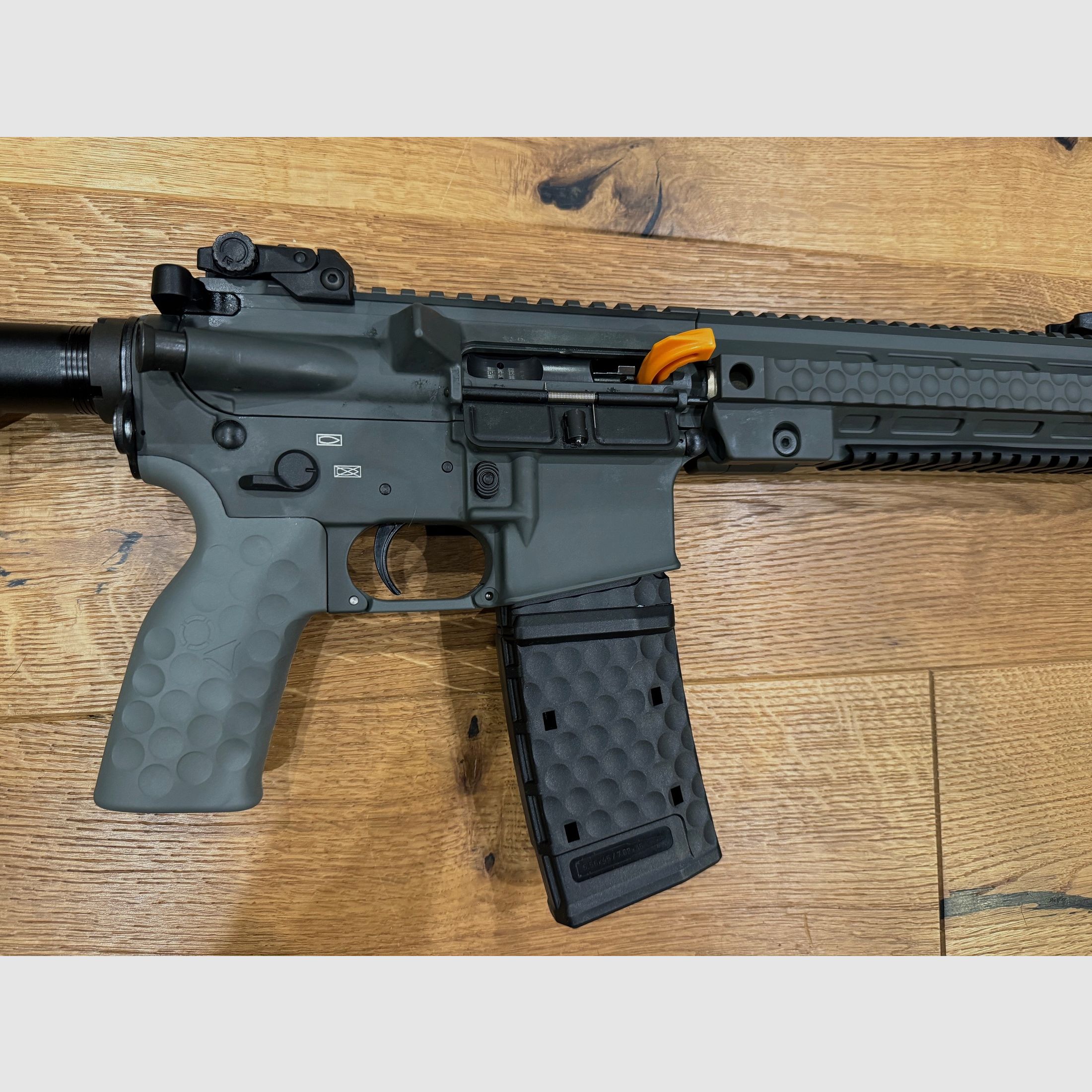 Oberland Arms OA-15 PR M11, 12" Heavy Barrel in Battleship Grey