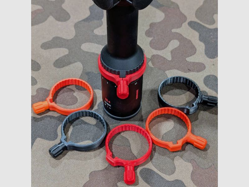 Per Minox RS-4: Leva di regolazione rapida per il mirino per impostare l ingrandimento