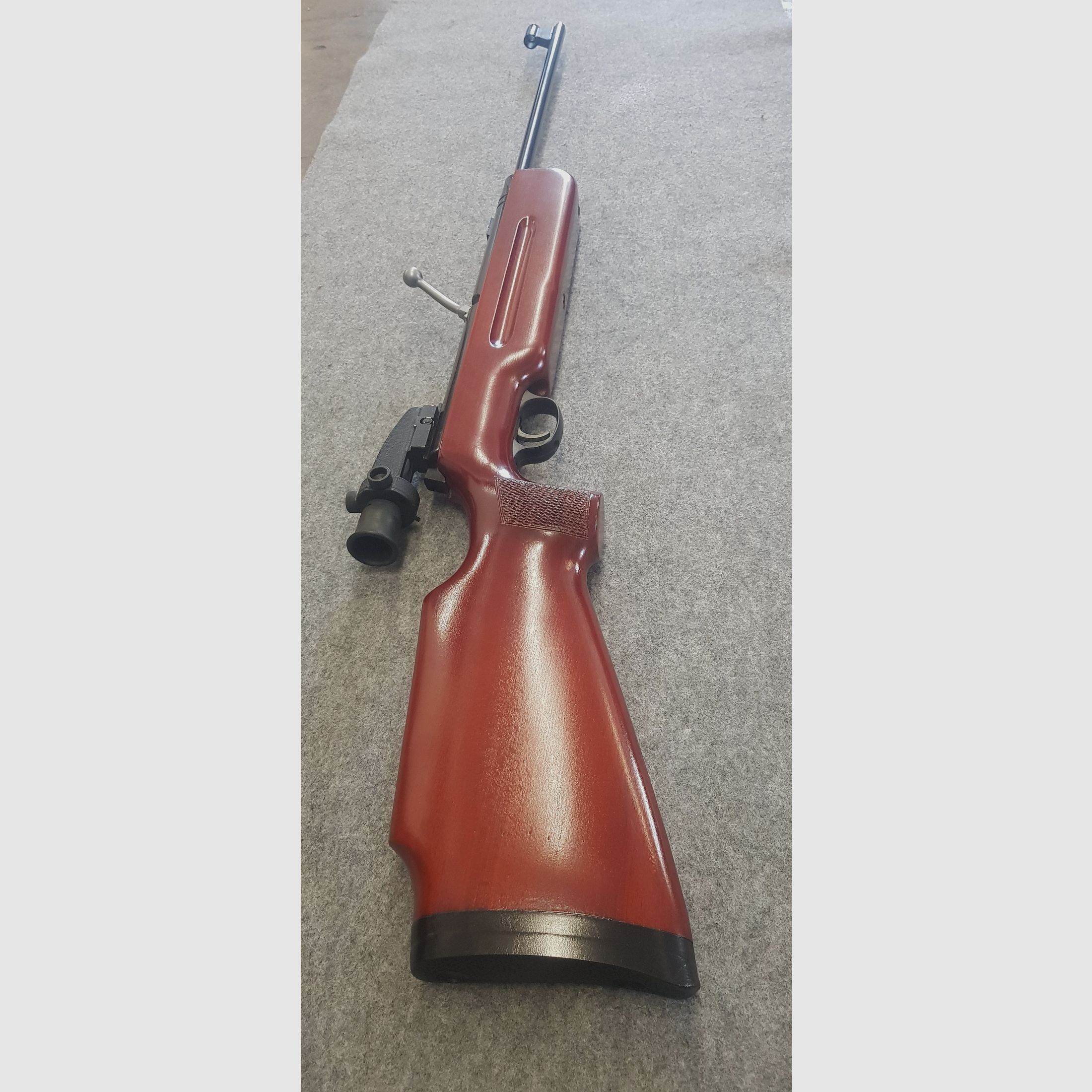 Q1 Schräger Korntunnel Halter Haenel Mod. 311  mit Feinabzug und Diopter Durchlader cal. 4,5mm Diabolo