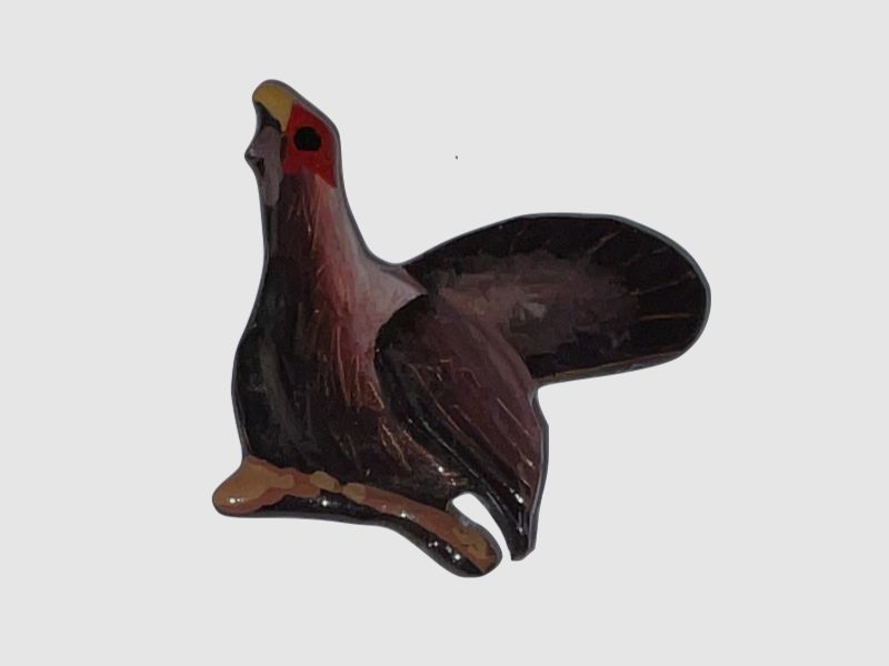 ARTIGIANO – ÉPINGLET CÈDRE ARGENT, image 1 sur 2