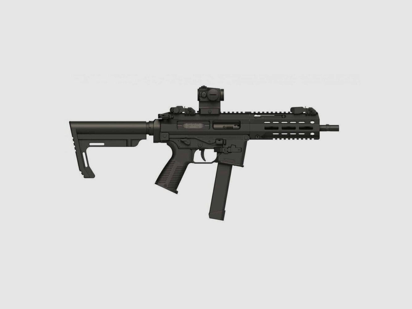 B&T Carabine SPC9 G Cal. 9×19 + Point Rouge Aimpoint, image 2 sur 6