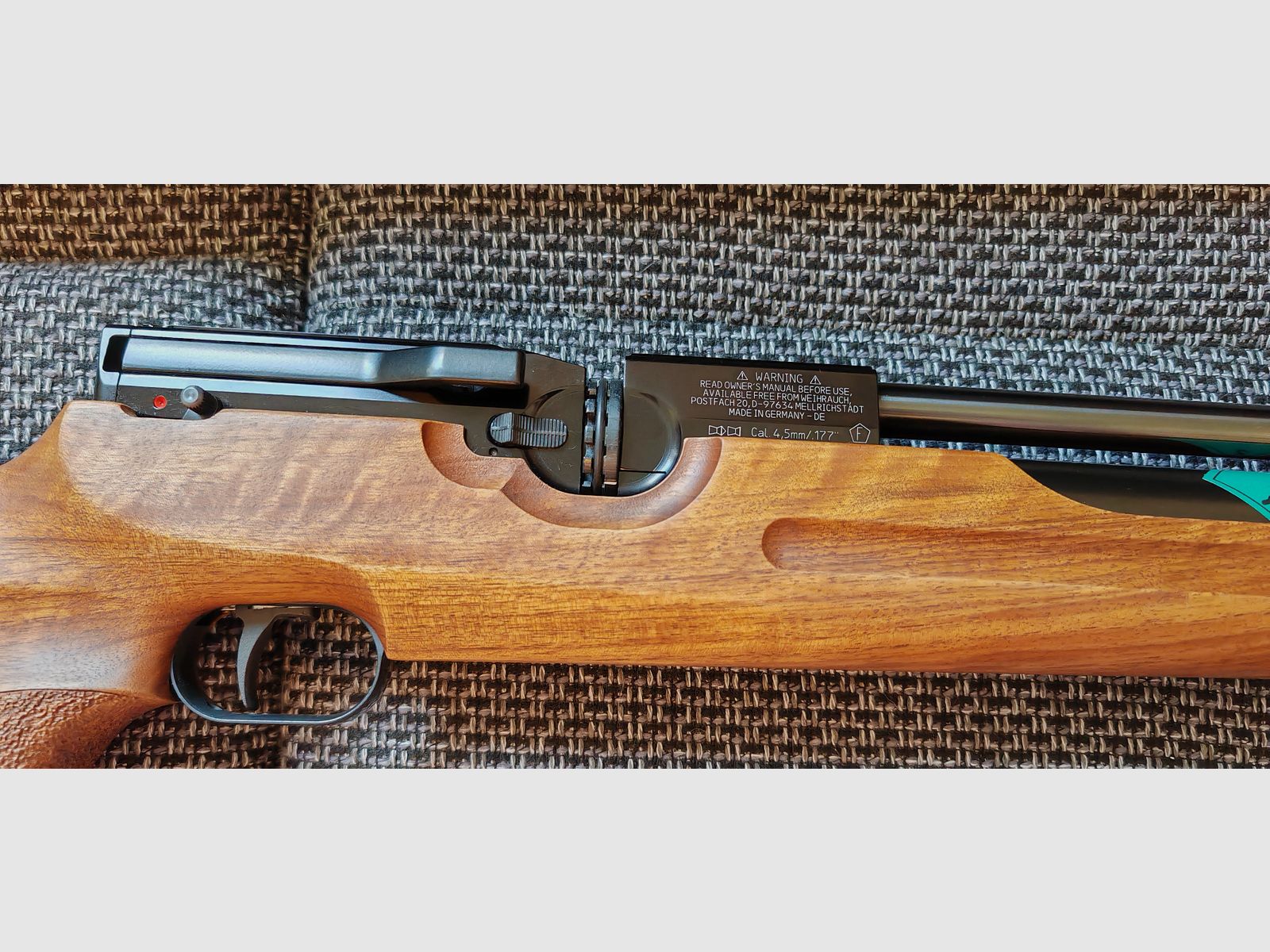 Weihrauch HW 100 T Lochschaft, wie Neu