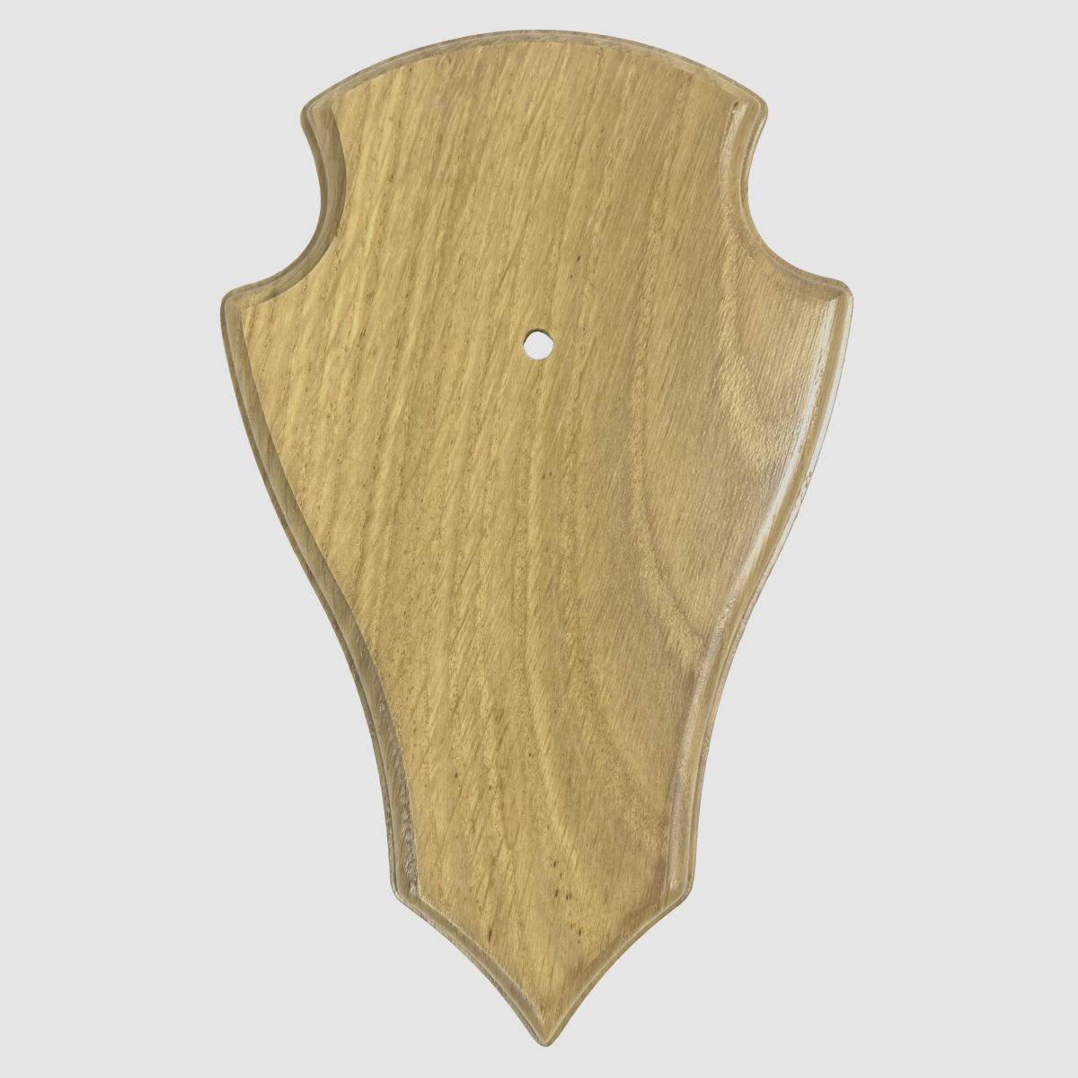 Horned board deer 18x11 cm light pointed or pine compartment