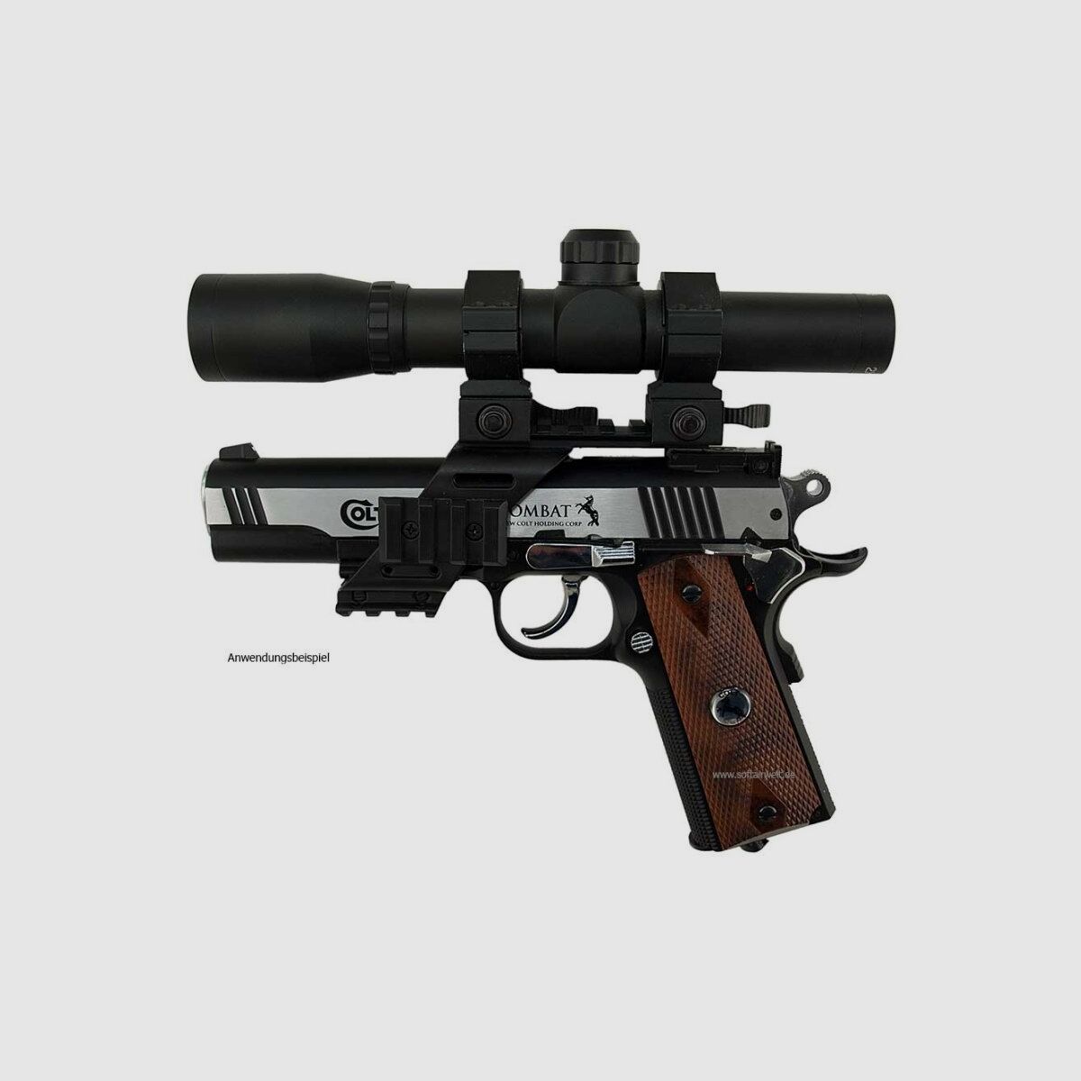 Colt Special Combat Classic brüniert, Dark Ops Finish CO2 cal. 4,5mm BB