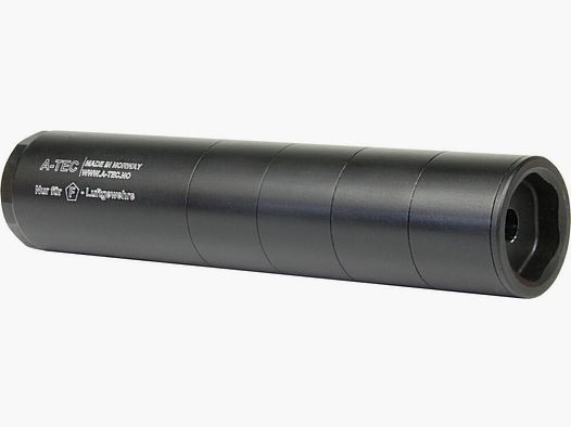 Silenciador de rifle de aire A-Tec 7,5 Joule rosca 1/2" 20 UNF