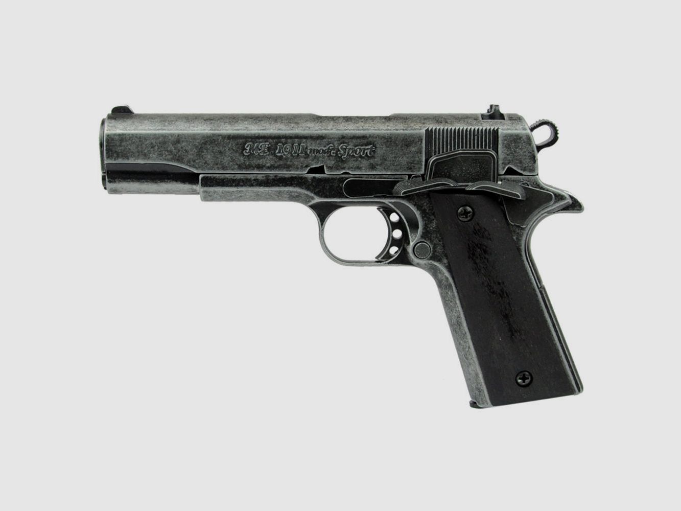 ME1911 Antik-Look Schreckschusspistole 9 mm P.A.K. - Platzpatronen-Set