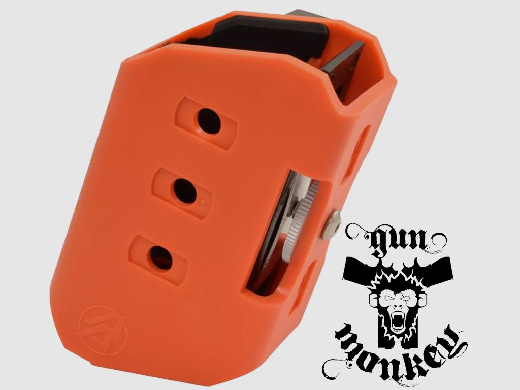DAA ALPHA-Xip funda para pistola naranja / pouch de polímero naranja con soporte de 1,5" (103278), imagen 4 de 8