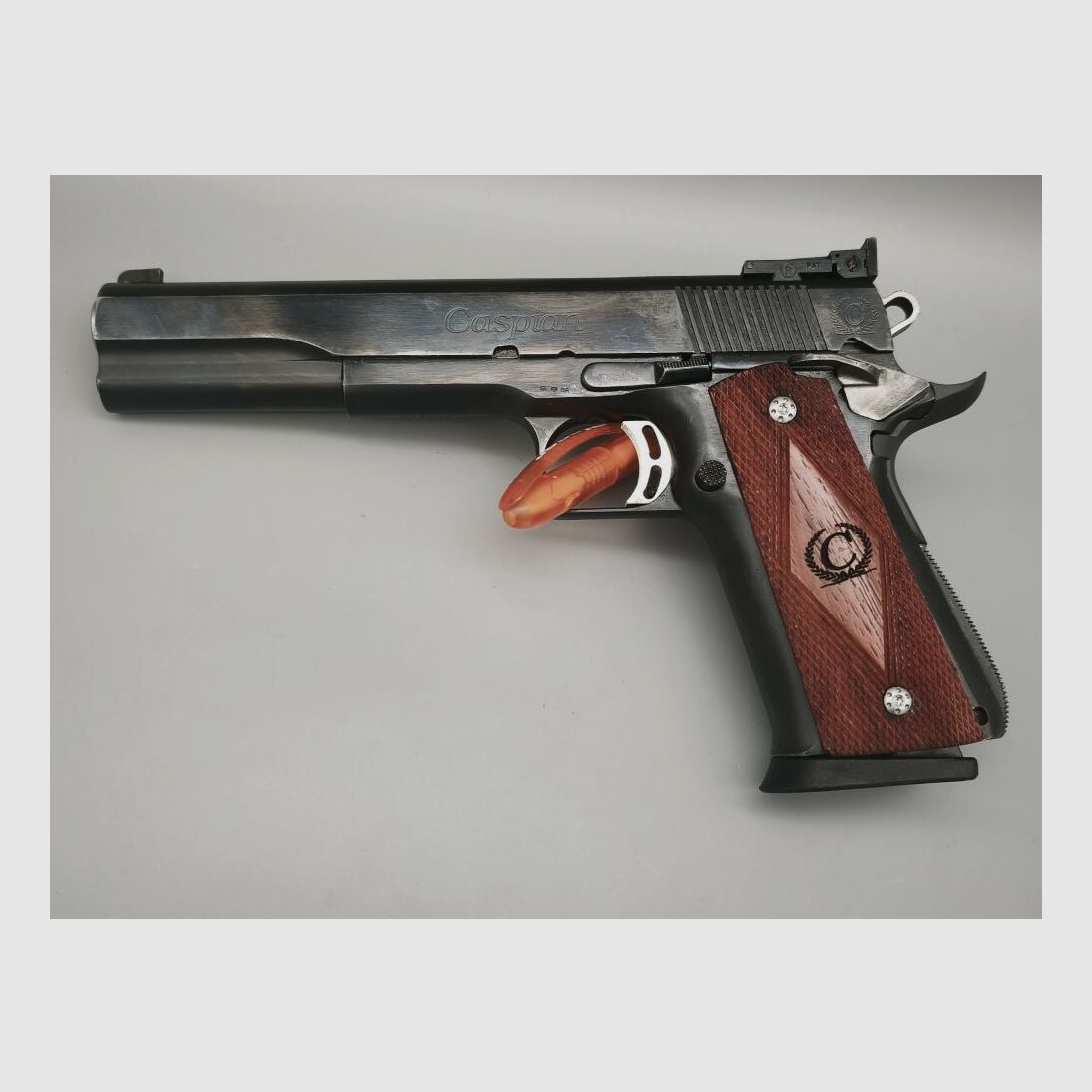 Caspian HiCap 1911 LongSlide 1911 "The Duke Custom" .45ACP "Ultimatch Bull .45Auto, Bild 10 von 20