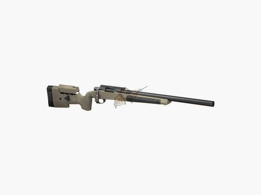 Rifle de francotirador de cerrojo MLC-338 Edición Deluxe 130m/s libre a partir de 18 años -F- | Maple Leaf Oliva