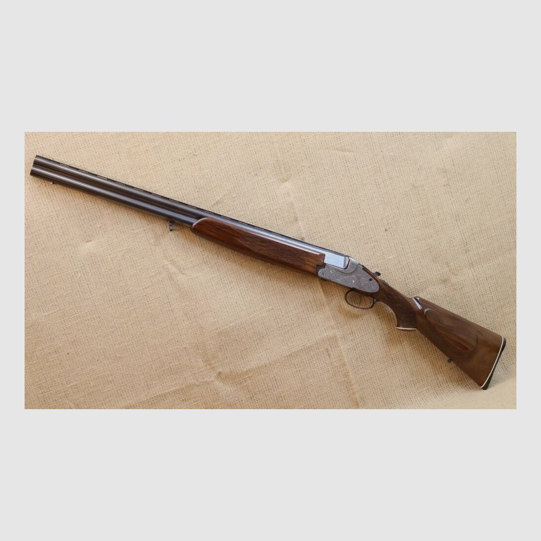 Escopeta de doble cañón ZBROJOVKA BRNO, Mod. 5725 7x65R;12/70 incluyendo cañón intercambiable para escopeta