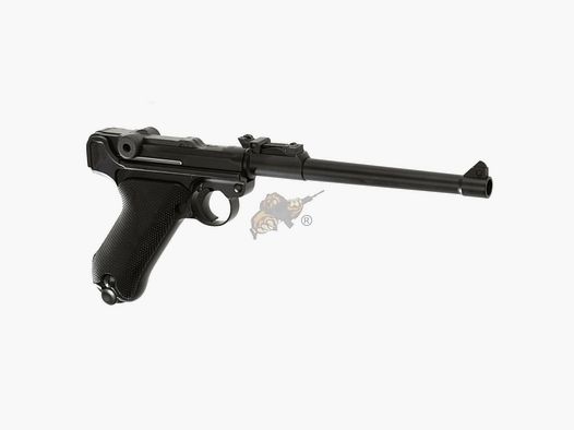 WE P08 "Ari-08" Full Metal GBB black -F-
