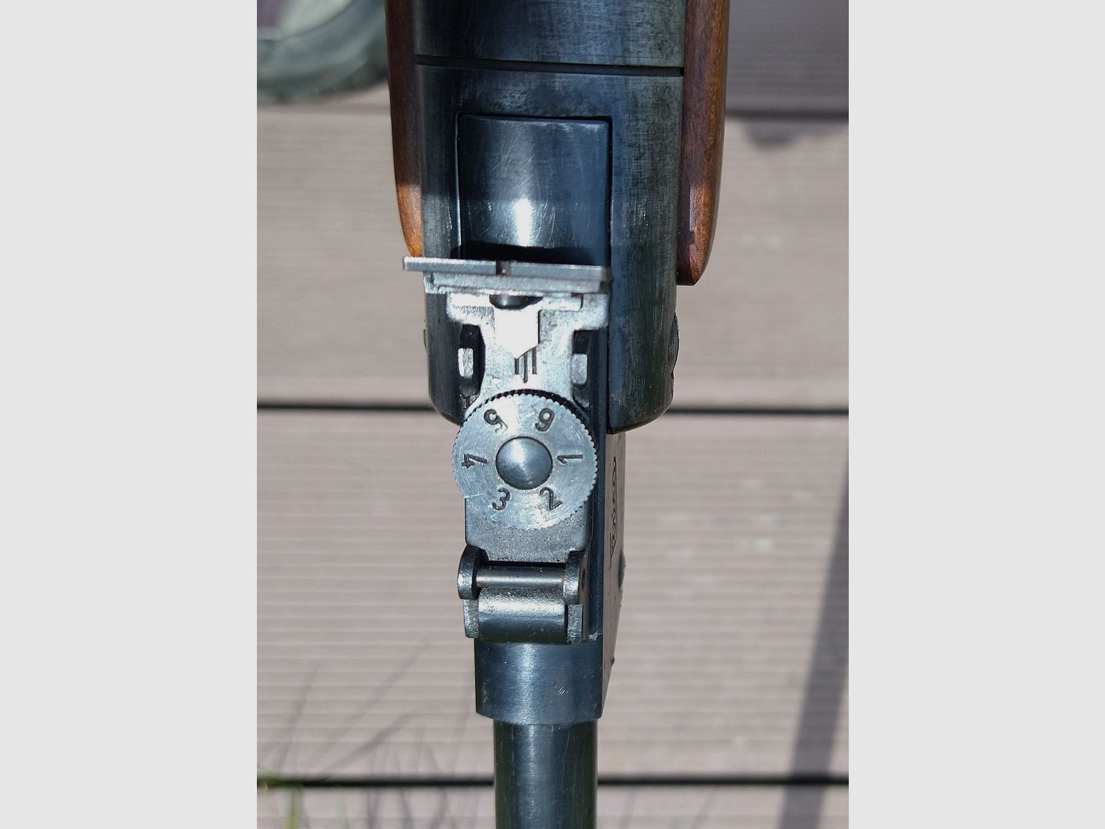 Luchtgeweer Krico LG1S, bouwjaar 196x, zonder F-kenmerk, oude voorraadbescherming!