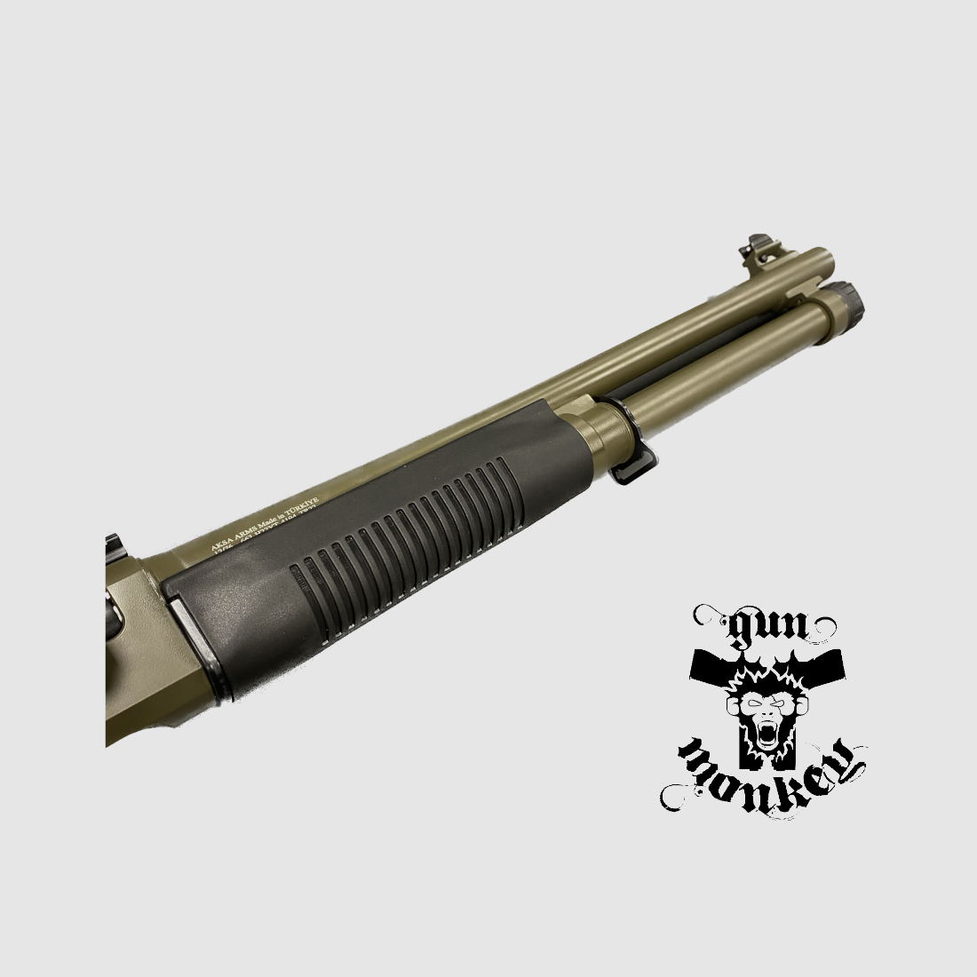 Strzelba samopowtarzalna AKSA S4 FX-08 Tactical OD Green kal. 12/76 (Kolba teleskopowa), zdjęcie 3 z 3