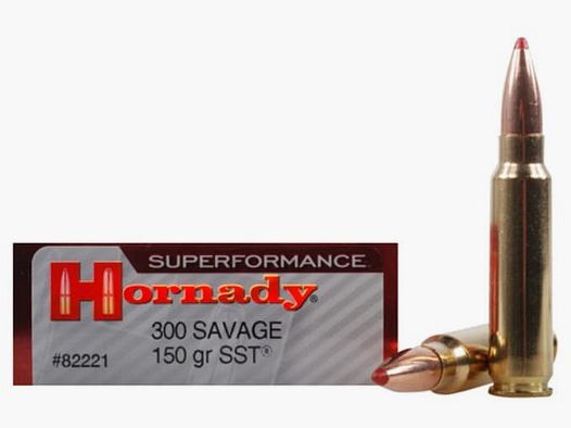 Hornady Superformance .300 Savage 150GR SST 20 Patronen