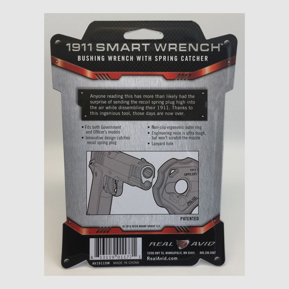 real avid 1911 smart wrench