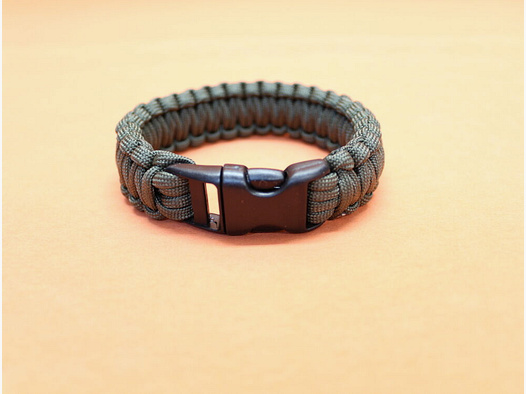 Unbekannt	 Survival Bracelet OD Green 9" JG (09JG233) Paracord Armband mit Fastex-Verschluss