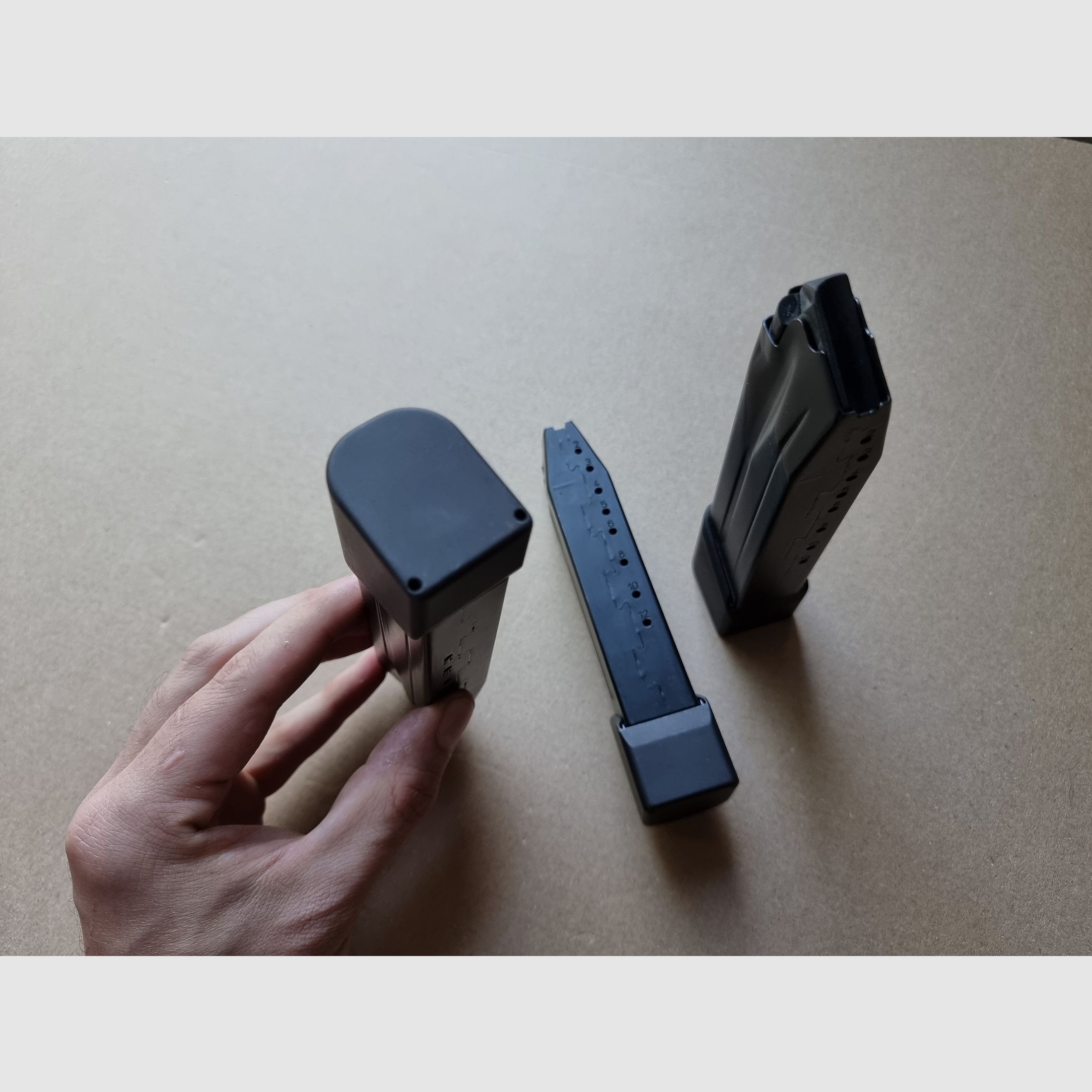 Heckler&Koch USP .45 Tactical magazijn met +5 mag-uitbreiding - Kaliber .45 ACP / .45 AUTO - 17 schoten