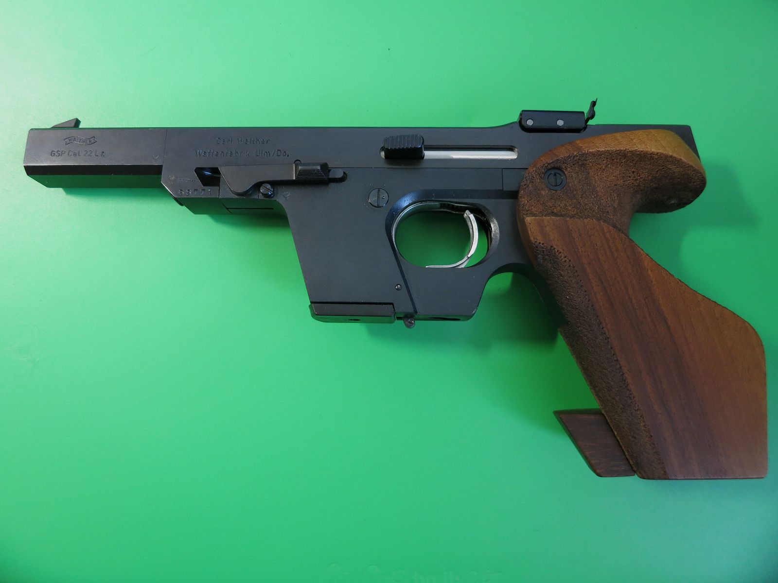 Sport-Pistole Walther GSP Kaliber .22lr, Sport-Griff, weltweit beliebteste Sportpistole, super Zustand-wie neu!    #1