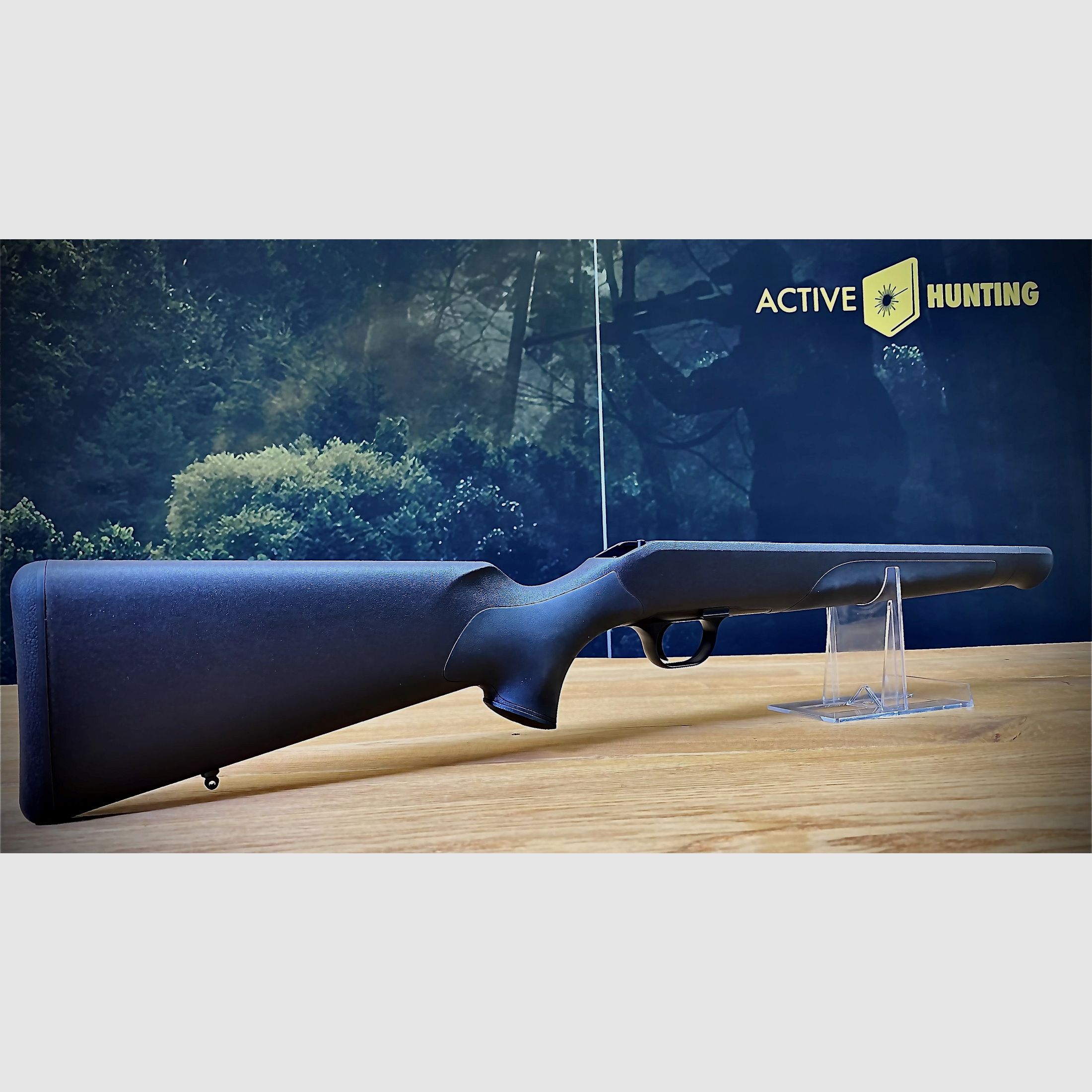 Blaser R8 Professional Schäftung Schwarz-Braun mit Elastomer Einlagen, Bild 1 von 4