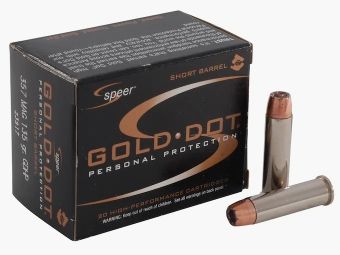 Speer Gold Dot Protezione Personale .357 Mag. 135GR GDHP 20 cartucce