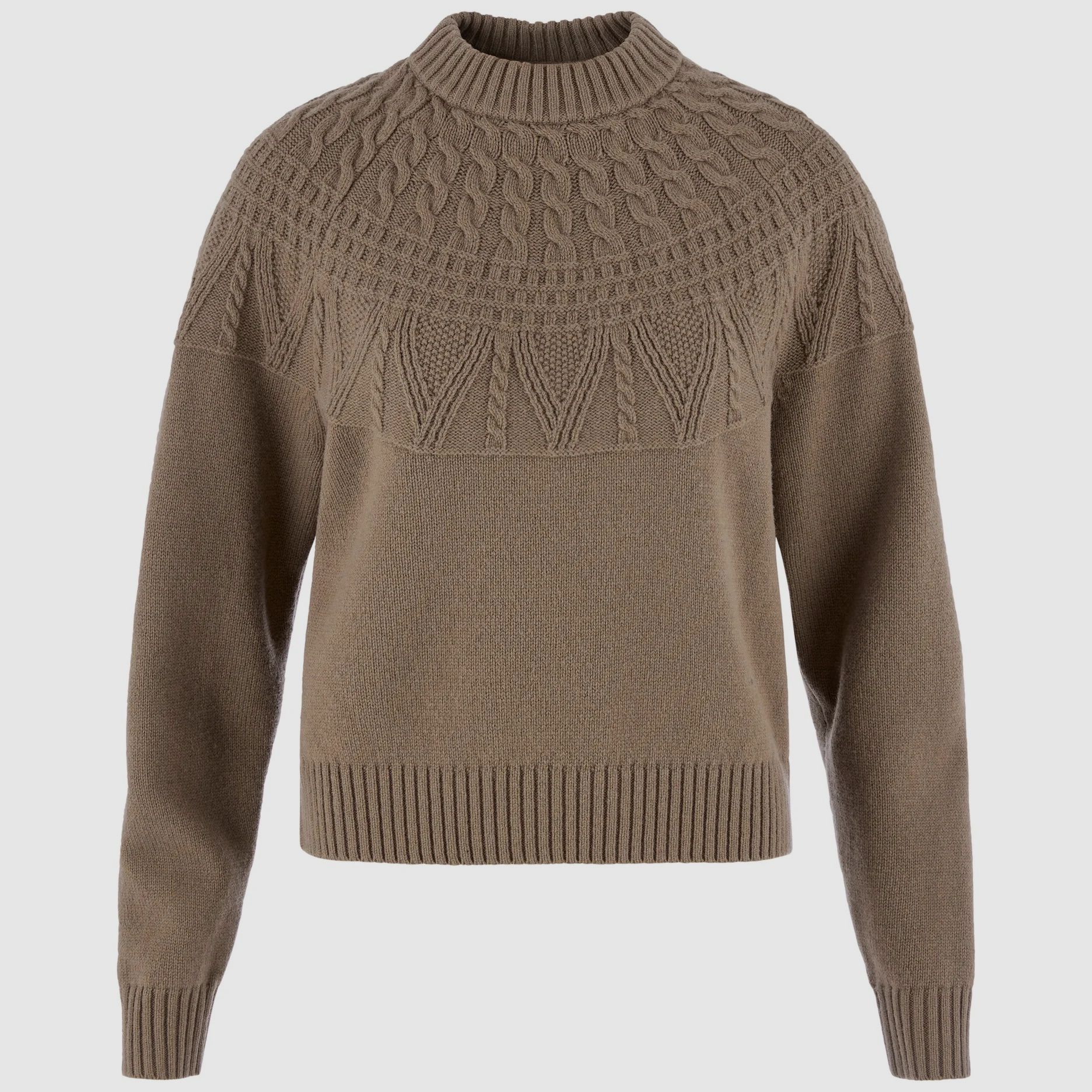 Fjallraven ÖVIK SOLID JACQUARD KNIT W, Bild 1 von 4