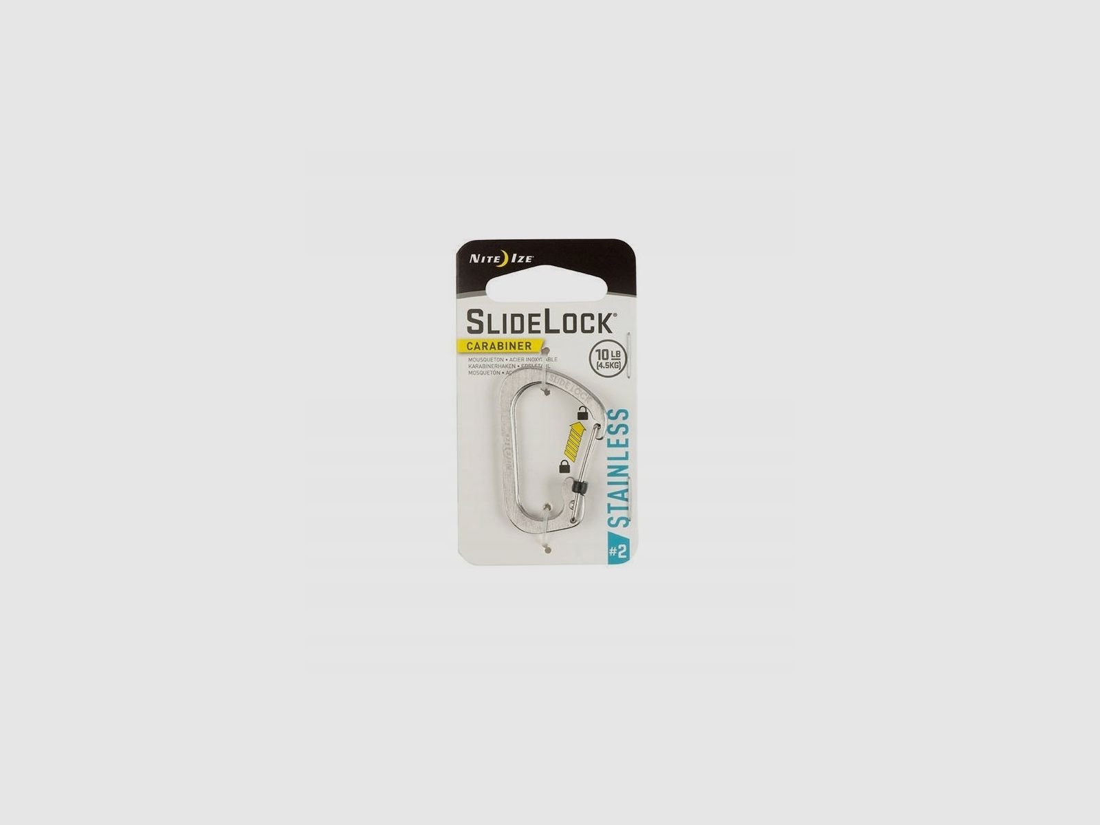 Nite Ize SlideLock 2 carabiner CSL2-11-R6, image 1 of 2
