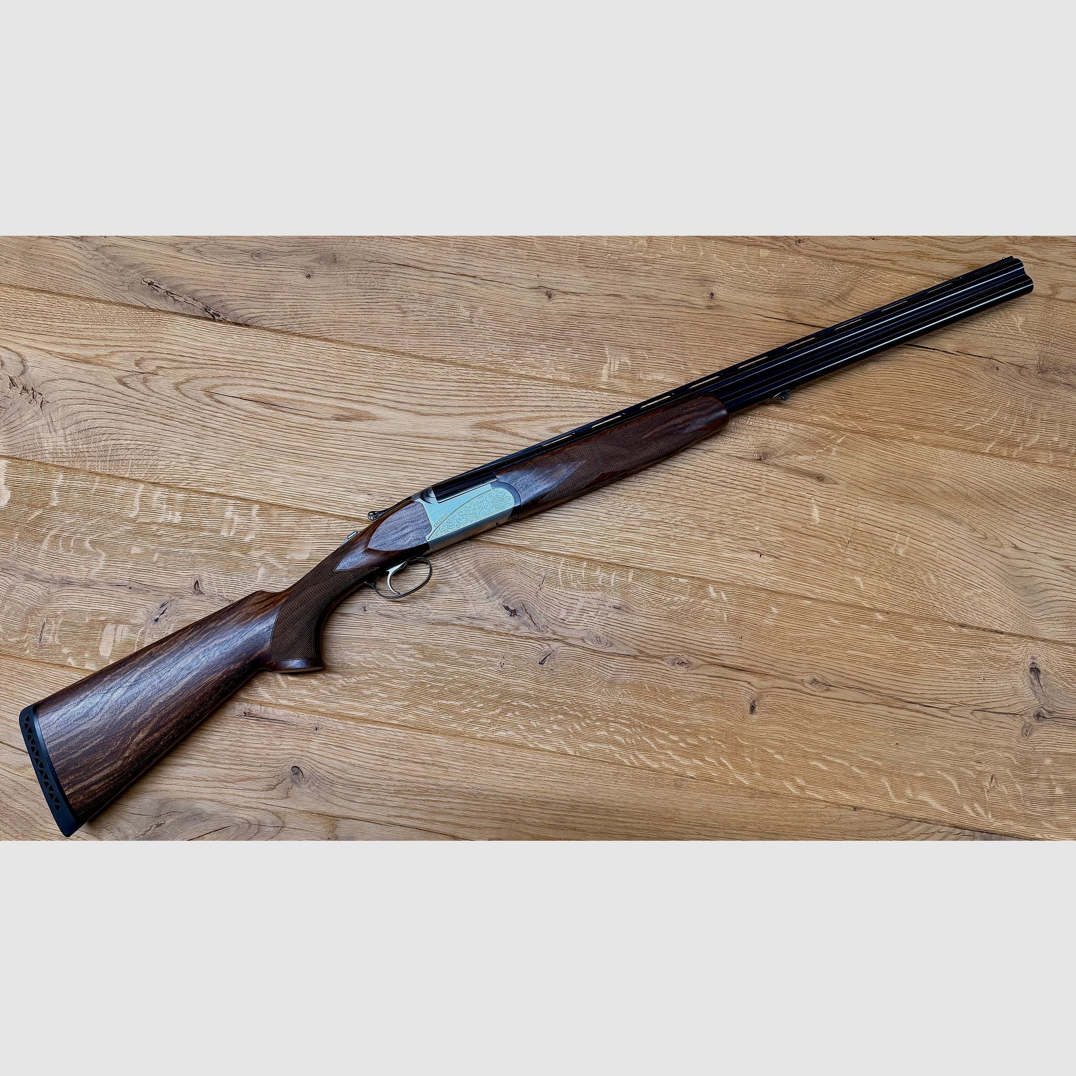 Fausti Bockdoppelflinte Caledon / Coin Finish / Cal. 12/76 / 71cm lunghezza della canna