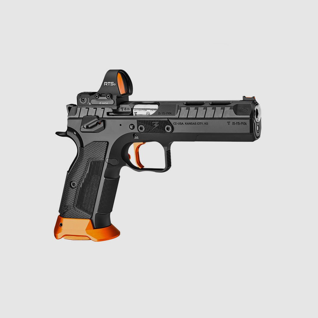 PISTOL – CZ – TS 3 ORANGE | 9×19 | OR | 20r, image 5 of 6