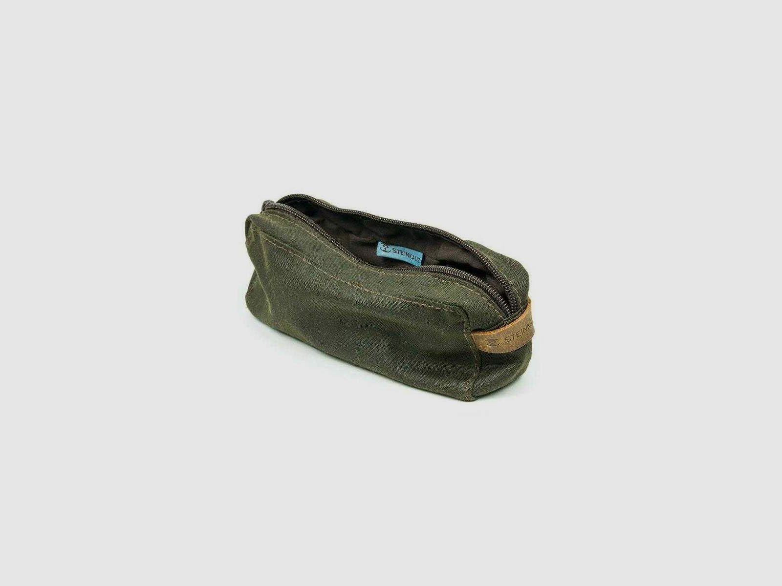 STEINKAUZ pochette per utensili "Krämerling", olivo cerato, immagine 2 di 2