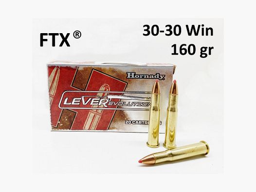 Hornady 30-30 160gr. Lever revolution