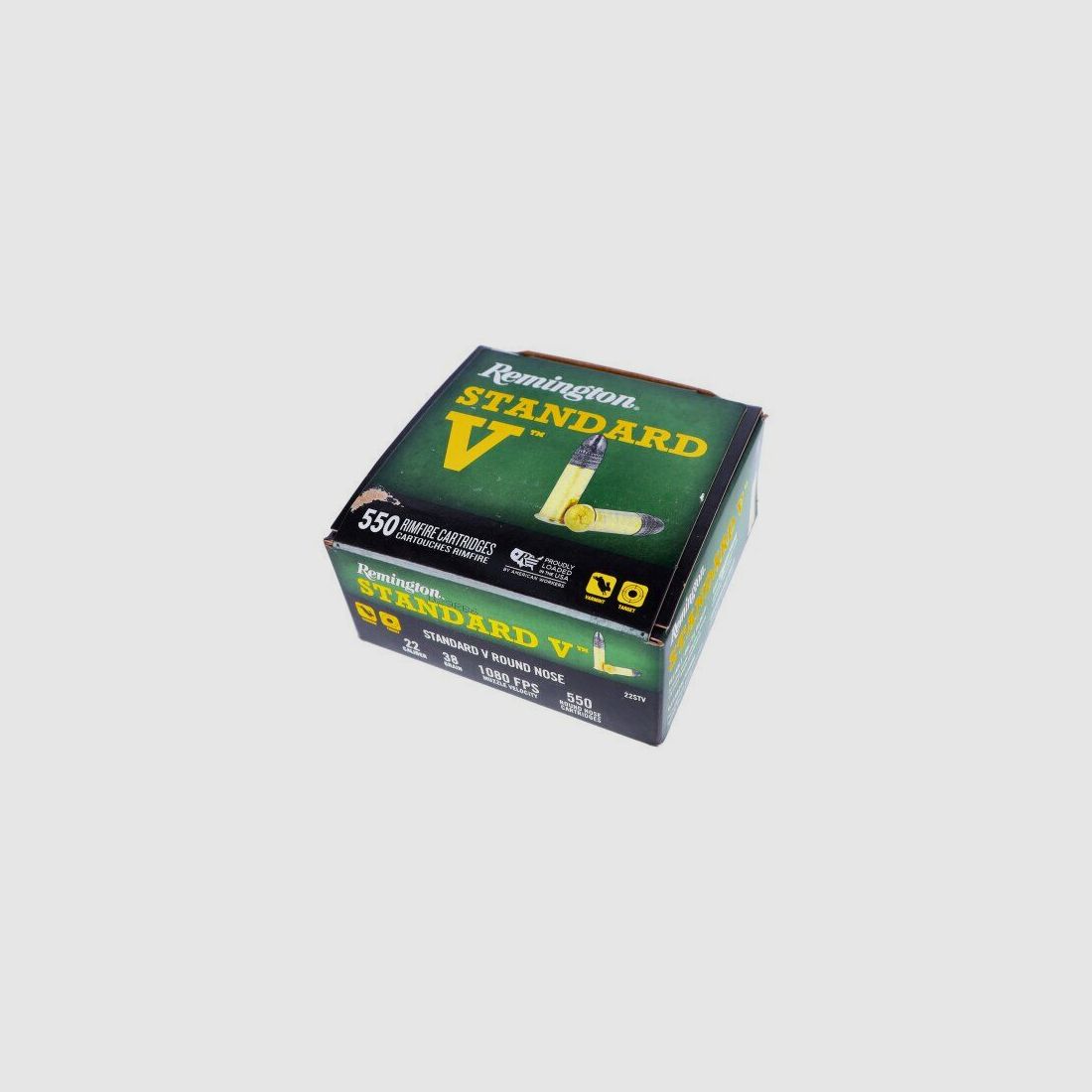 Remington Standard Velocity .22lr 38gr. (boîte de 550), image 1 sur 3