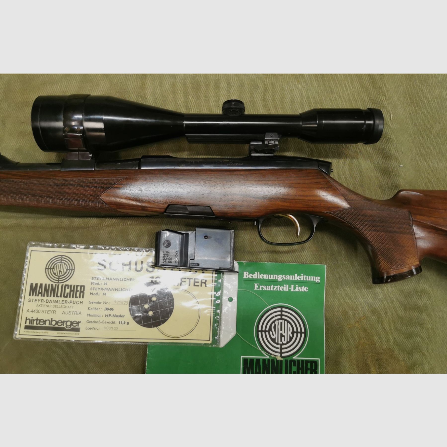 Steyr-Mannlicher M  LUXUS  Büchse Kal.: .30-06Spr.
