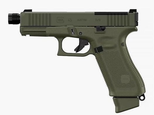 GLOCK 45 Gen5 FS M.O.S. HUNTER EDITION with threaded barrel