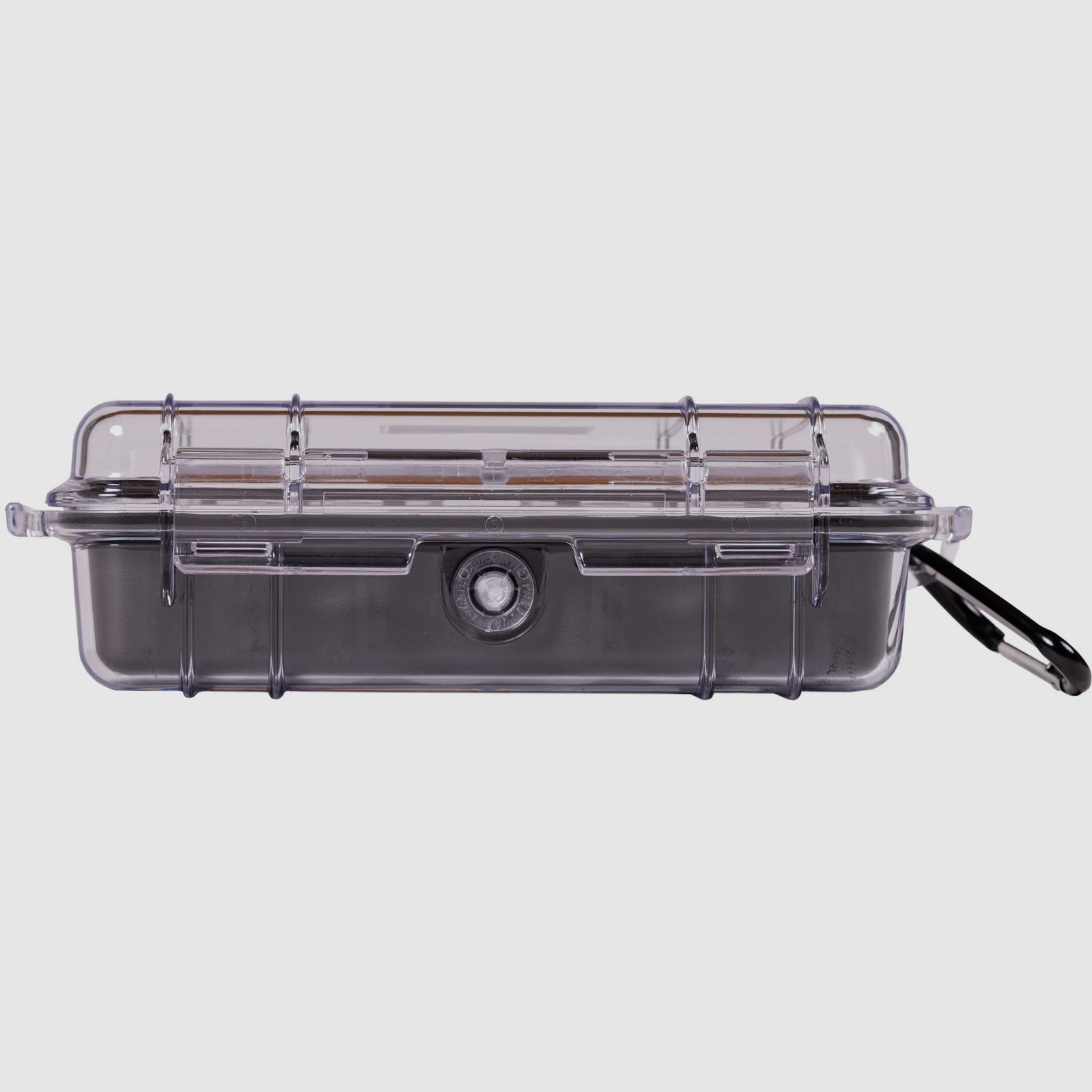 PELI™ – MicroCase 1030 / transparent mit schwarzer Auskleidung / ohne Schaum, Bild 4 von 5