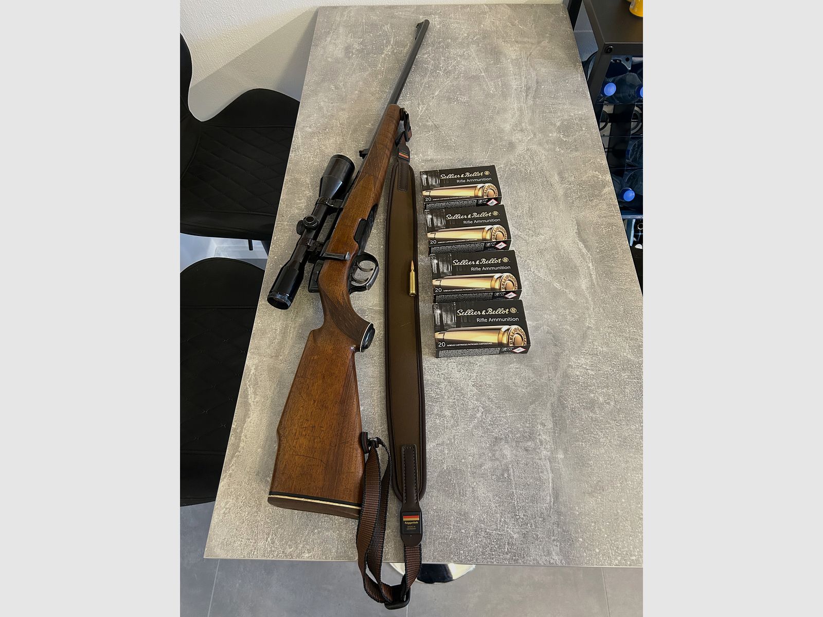 Steyr .243Win Reppetierbüchse