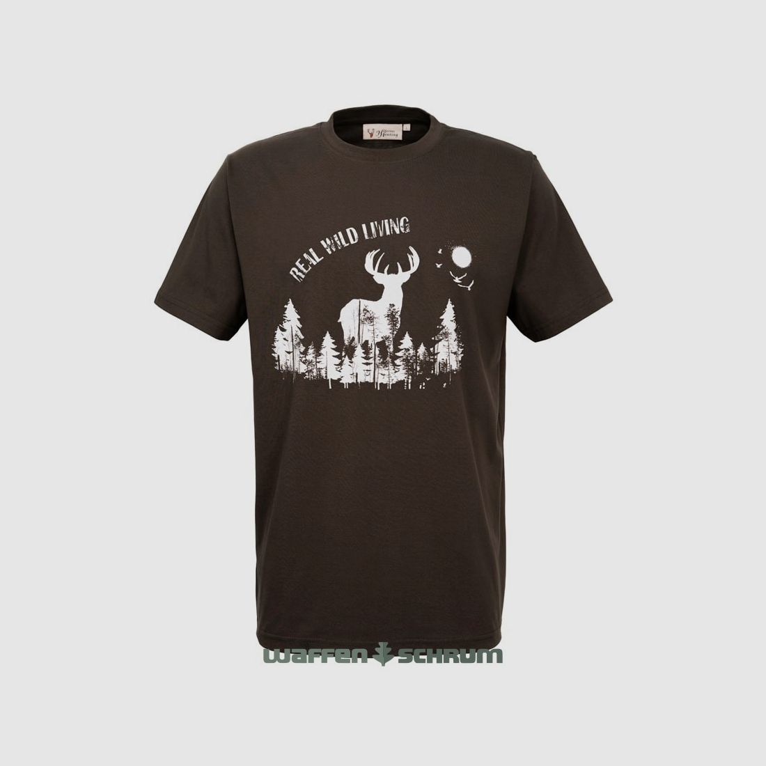 Hubertus T-Shirt Real Wild Living  Oliv