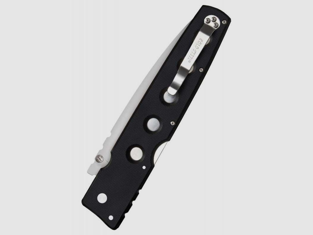Couteau de poche Cold Steel Hold Out, lame de 6 pouces, S35VN, lame ondulée