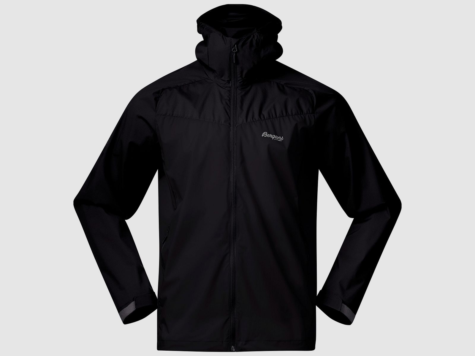 Bergans Microlight Jacke Herren Schwarz L