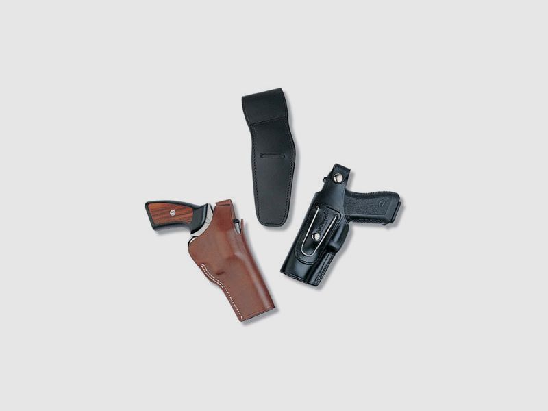 SICKINGER Holster (Leder) f. Walther PK380 62302 -G-Man schwarz
