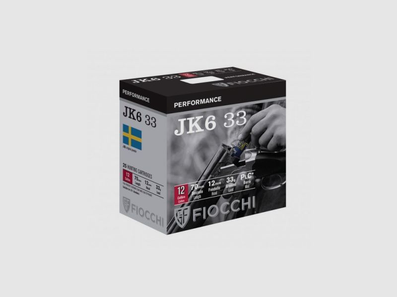 FIOCCHI Patronen JK6 Kal.12 T1 gr.33 p.11