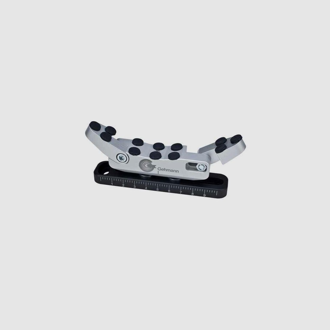 Schaftkappe Alu Position, schwarz/silber