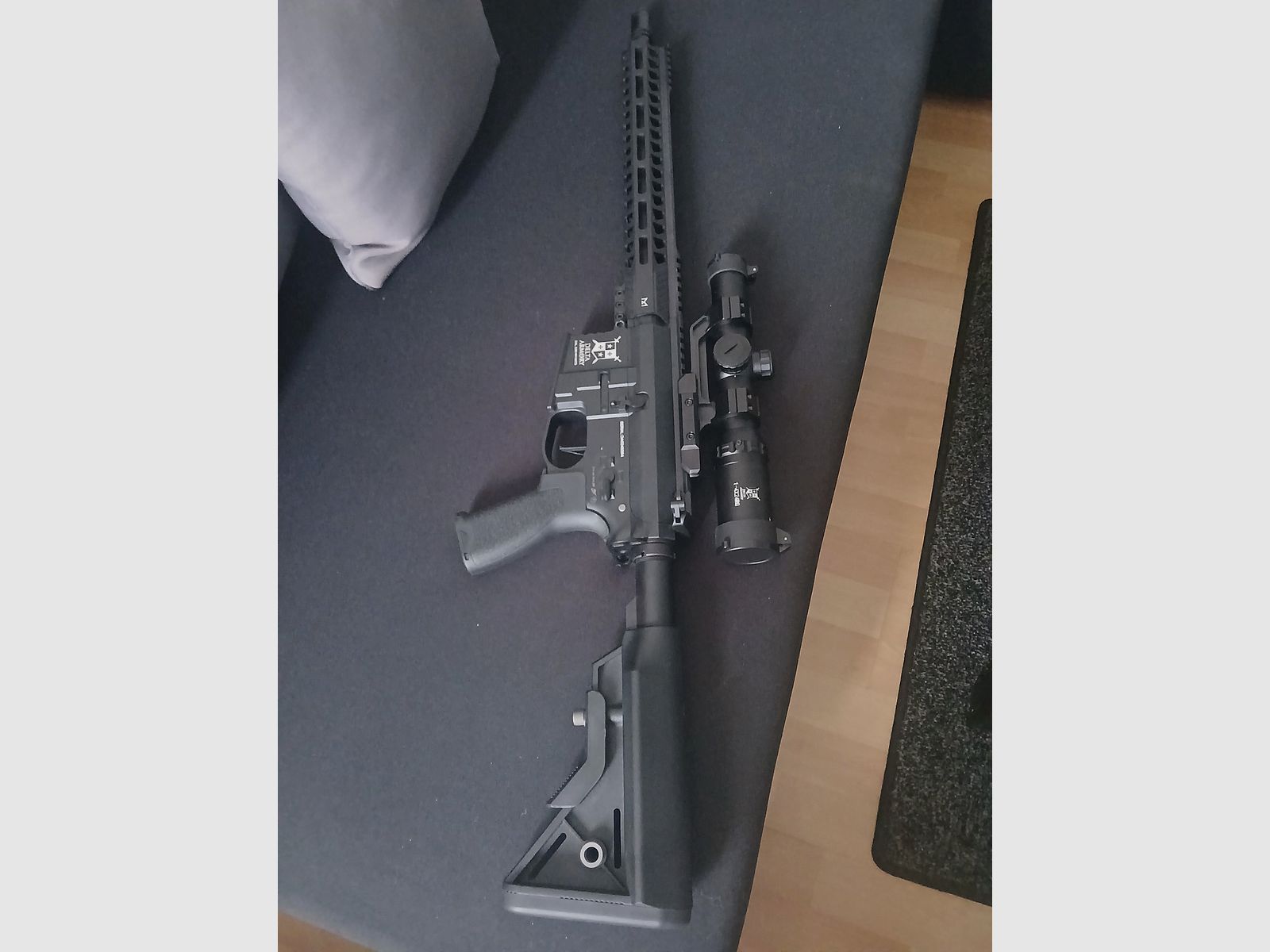 Ar15 13inch etu alpha delta amory