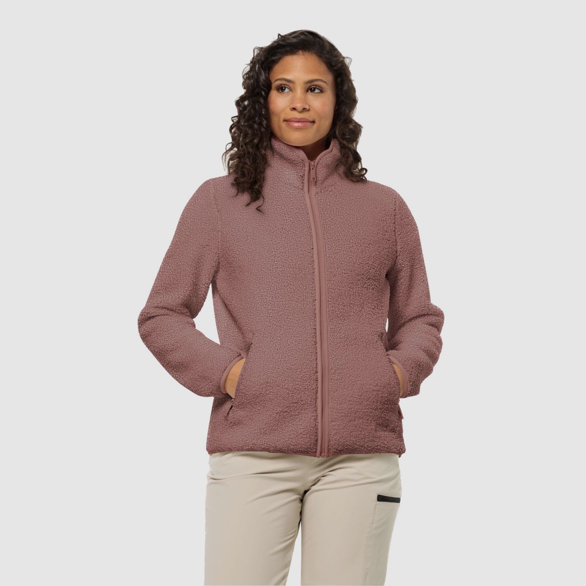 JACK WOLFSKIN High Curl Jacket W Afterglow